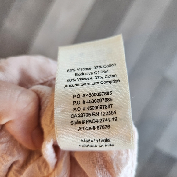 Light Pink Floral Wilfred Top - Picture 4 of 6